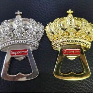 Supreme Metallic Crown Bottle Openers